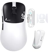 ATTACK SHARK V2 AIR 8K Lightweight Wireless Gaming Mouse, 59g, Ink&Stickers | Dual 8K, 0.168ms, 8...