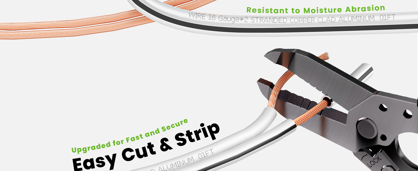 speaker wire 16 gauge 100 ft