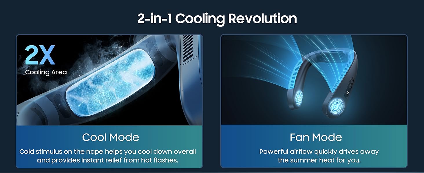 neck fans that blow cold air