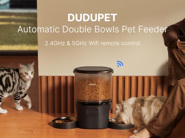 Automatic cat feeder 2 cats