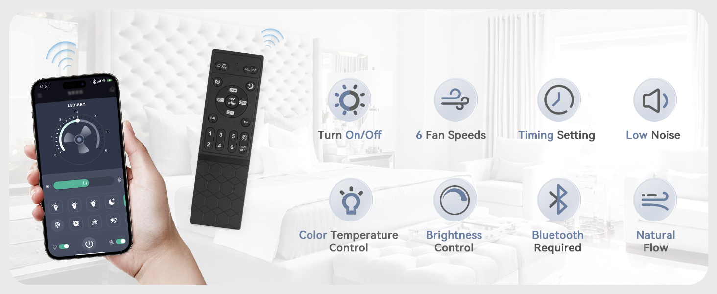 remote and app control
