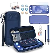 Younik Switch Lite Case, Portable Switch Lite Carrying Case, 14 in 1 Accessories Kit with Carryin...