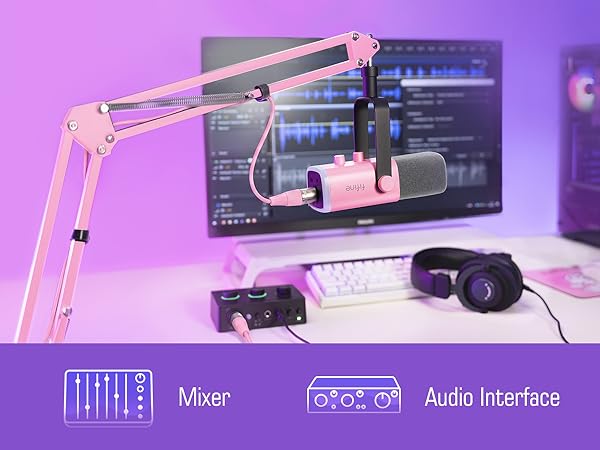 broadcasting microphone