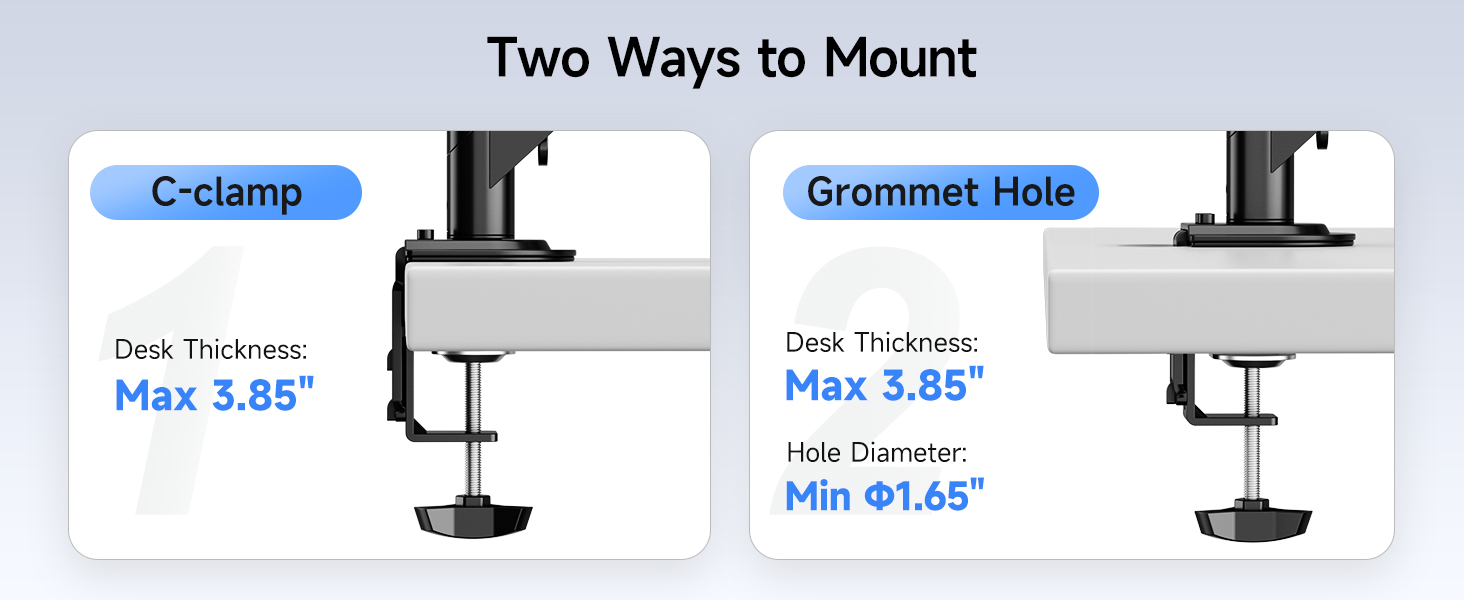 single monitor arm