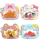 PABCK 40Pcs Cartoon Goodie Gift Bags 6.7x4.9 inch for Easter Party Favors Treats Cookies Snack Ca...