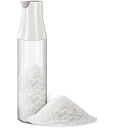 Loscarol 17 oz Glass Sugar Dispenser with Pour Spout, Weighted Pourer Sugar Shaker Jar Creamer Di...