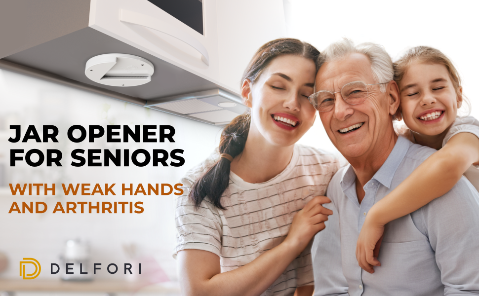 Jar Opener For Seniors with weak hands and arthritis