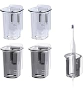 4PCS Electric Toothbrush Holders,Self Adhesive Electric Toothbrush Organizer,Wall Mounted Tooth B...