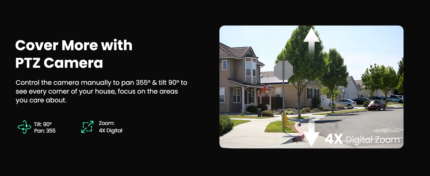 Pan Tilt 360°WiFi Camera