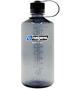 Nalgene Leak Proof Tritan BPA-Free Water Bottle - 32 oz Narrow Mouth - Made in the USA for Outdoo...