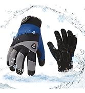 Vgo... -20?/-4°F COLDPROOF,Winter Work Gloves, Oil Resistant, Water Resistant & Windproof Gloves(...