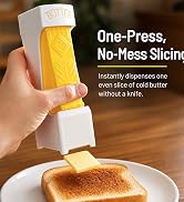 xyadyhz Handheld Butter Slicer - One Press Butter Dispenser Cutter with Stainless Steel Blade - K...