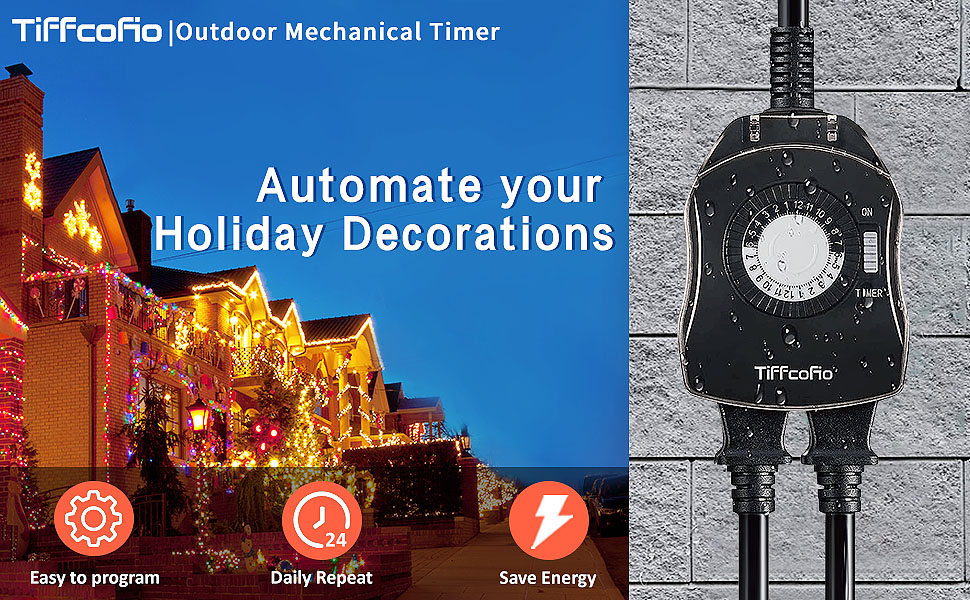 outdoor timer for lights