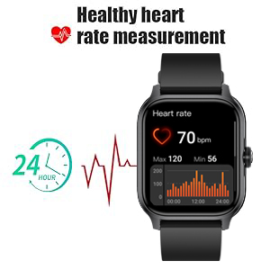 heart rate monitor watch HR fitness tracker smart watch sport watch real-time heart rate continues