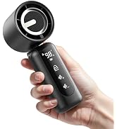 AGEYOU Portable Handheld Mini Fan,Speed(1-100) Adjustable Turbo Personal Fan,4000mAh Battery Rech...