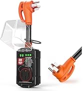 Vehiker 18000 Joules-RV Surge Protector 50 Amp, RV Power Surge Voltage Protection, RV Adapter Plu...
