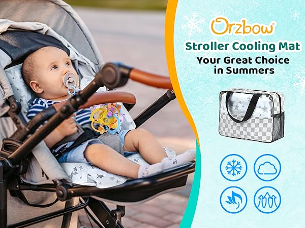 stroller cooling mat