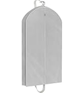 Simple Houseware 43-Inch Travel Garment Bag, Non-Woven Lightweight, Gray