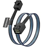 OIKWAN Internal HD Mini SAS SFF-8643 to SFF-8643, Internal Mini SAS to Mini SAS Cable, Compatible...