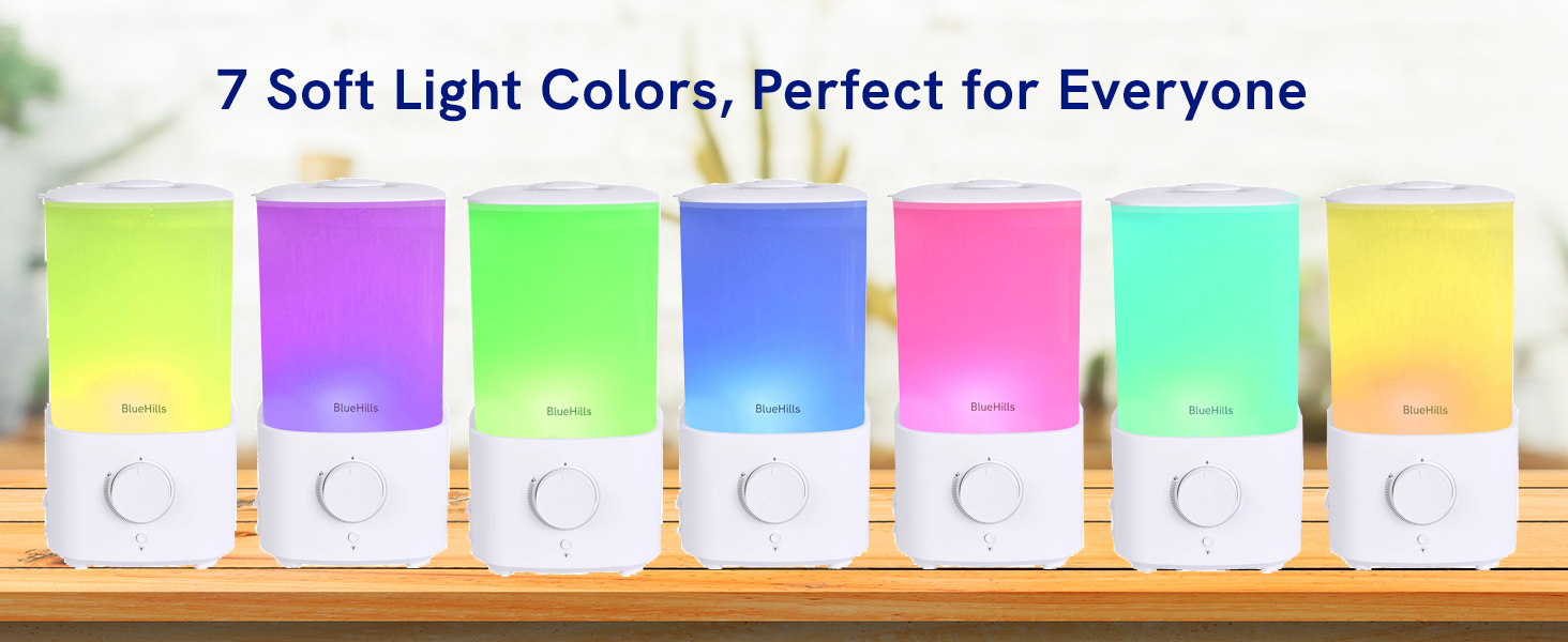 decorations capacity steamer long running hours cleaning water led light colors option adjustable