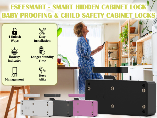 Smart Hidden Cabinet Lock