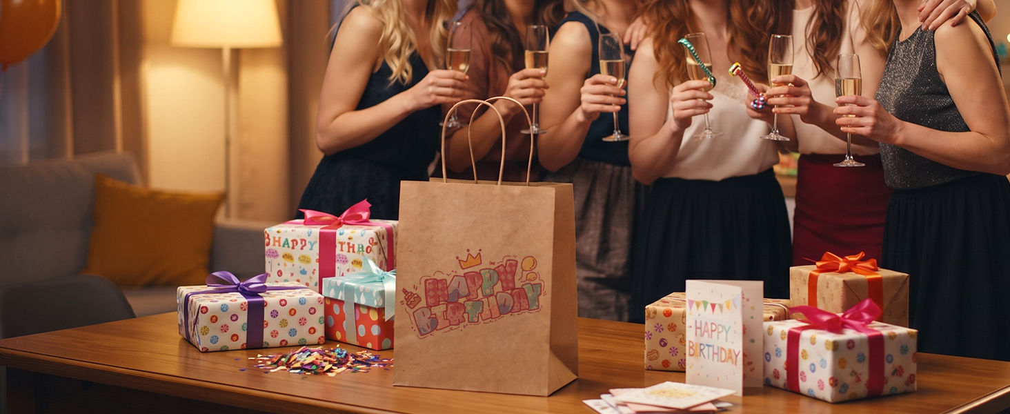 Paper Bags for Birthday Party