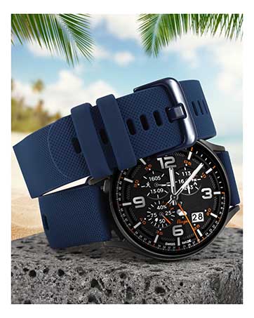 silicone watch band