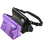 HEETA 2-Pack Waterproof Pouch with Waist Strap, Screen Touchable Dry Bag with Adjustable Belt for...