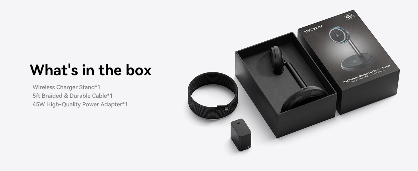 Threekey phone charger stand is an ideal gift for everyone.