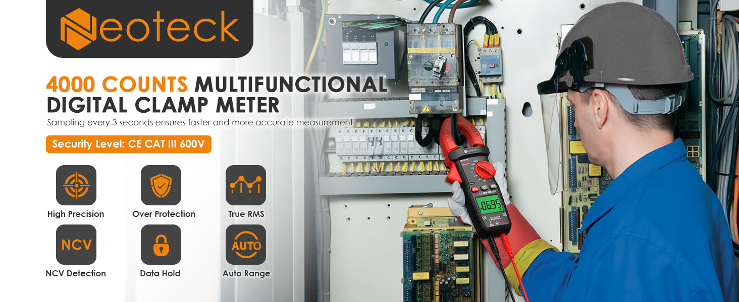 multifunctional digital clamp meter