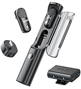 BOYA Magic Wireless Mini Microphones for iPhone 15-16/Android/PC/Camera, 4 Form-in-1, 7g Lightwei...