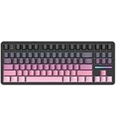 MANBASNAKE X Attack Shark X87 Wireless Mechanical Keyboard, Hot Swappable Gasket Custom RGB Backl...