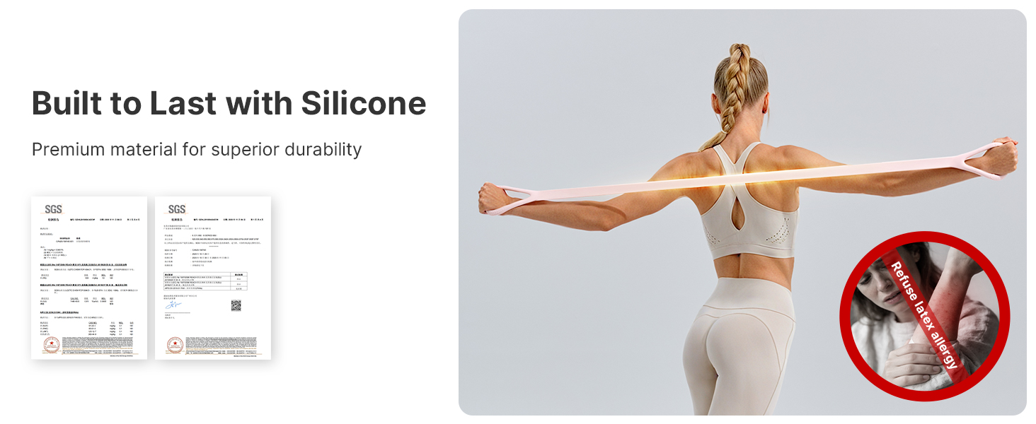 built to last with silicone
