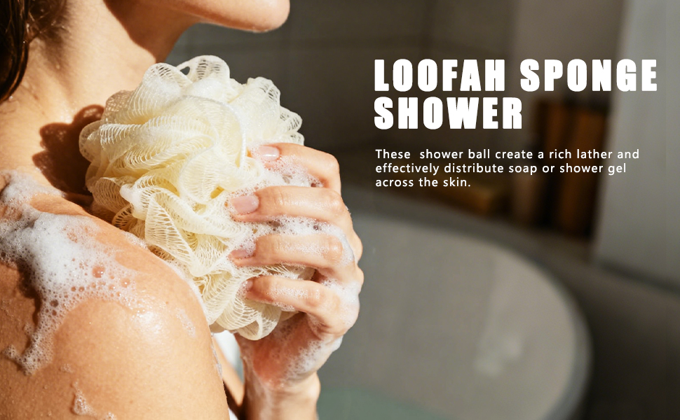 Shower Loofah Bath Sponge