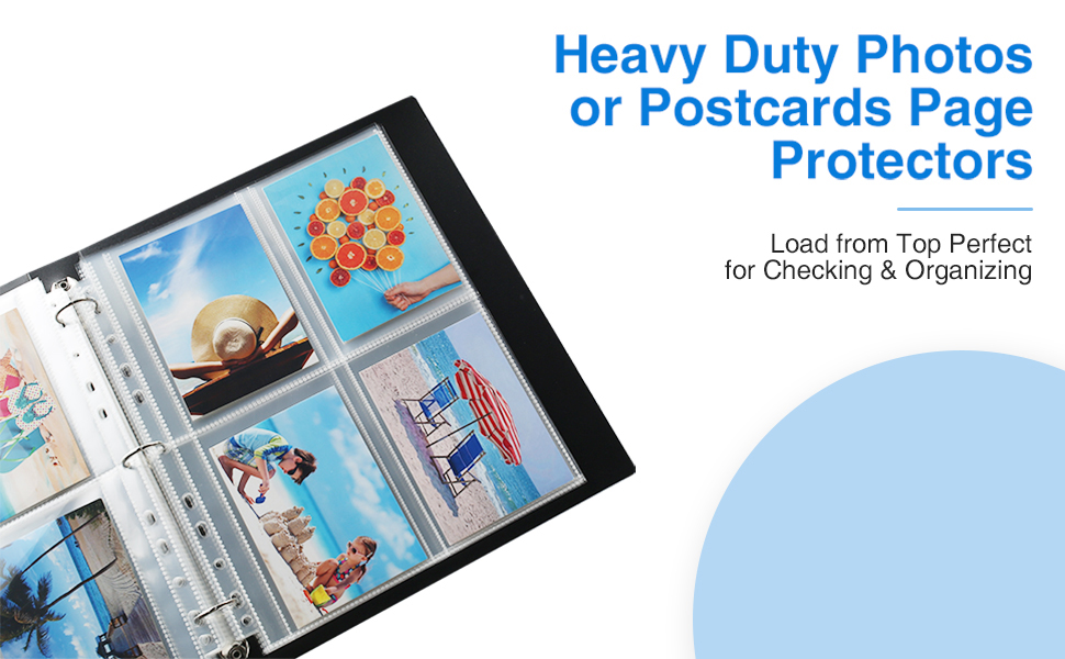 Photos page protectors