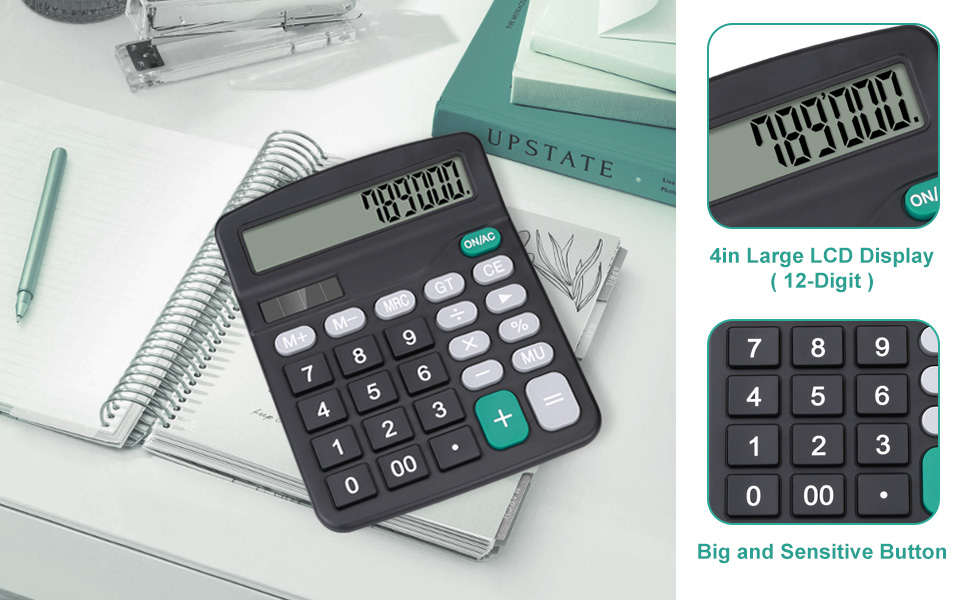 Desktop Calculator Black-2