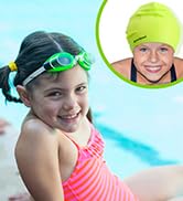 swim cap kids 6-14
