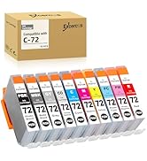EXCERCUS CLI-72 CLI72 C-72 Ink Cartridge Compatible for Canon PIXMA Pro-10 PIXMA PRO-10S (1Photo ...