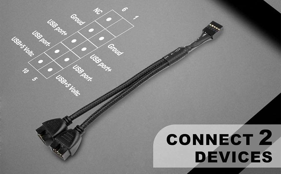 usb header splitter