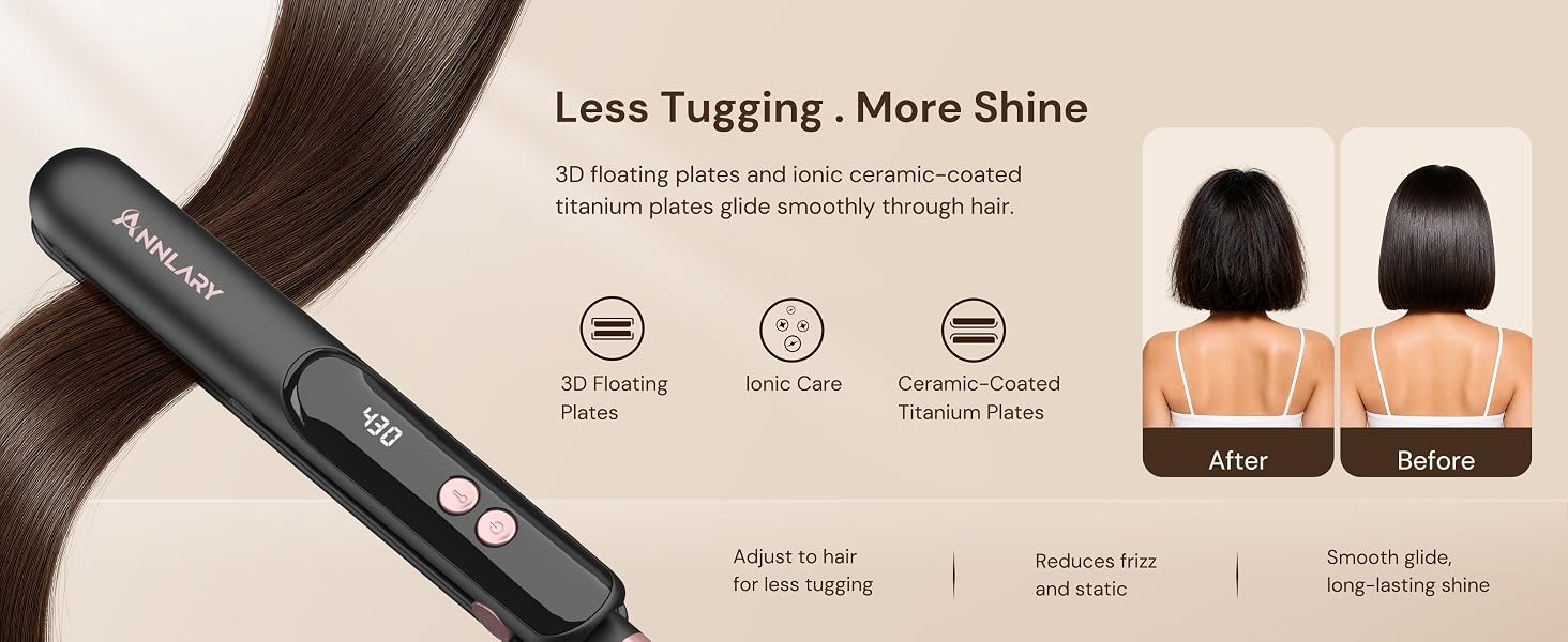 travel hair straightener