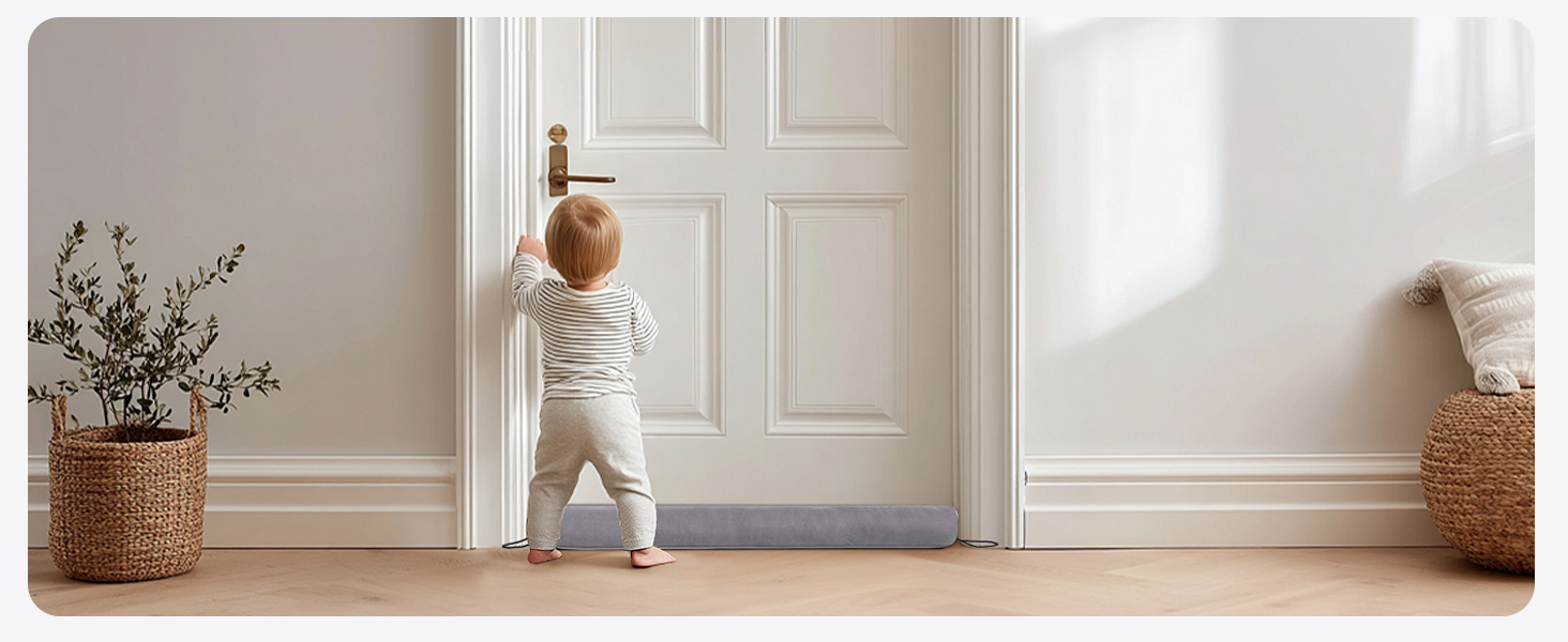 door draft stopper