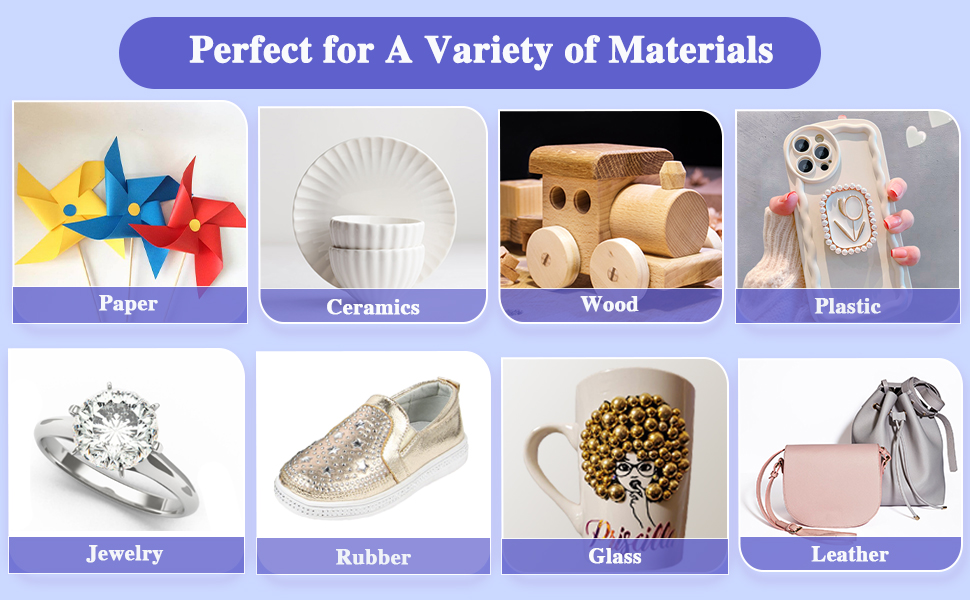 Perfect for A Variety of Materials