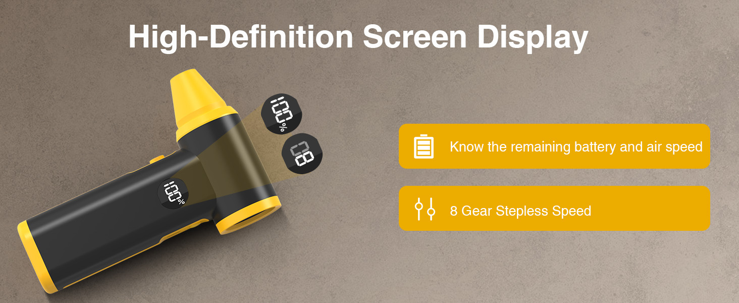 electric compressed air duster powerful air duster cordless air duster