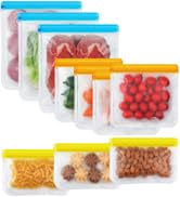 reusable ziploc bags silicone