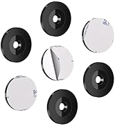 4 pcs Black Patrol Tags Ntag213 On-Metal NFC Tags Heavy Duty Sticky Token Waterproof 13.56MHz RFI...