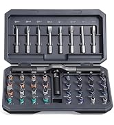 42 in 1 Ratchet Screwdriver Set, Magnetic Screwdriver Set, DIY Multi Bit Magnetic Drive Set with ...