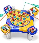 WATUDOU Magnetic Fishing Game for Kids Toddlers 3-5, 70 pcs Fishing Toys for Kids Toddlers 3-5, F...