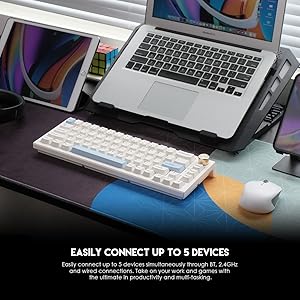easily connect up to 5 devices