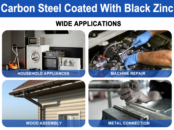 Black Screws for Wood