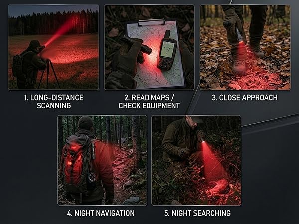 Multiple-scenario hunting